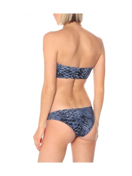 Bikini s printom Karla Colletto plava