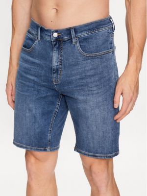 Shorts en jean slim Casual Friday bleu