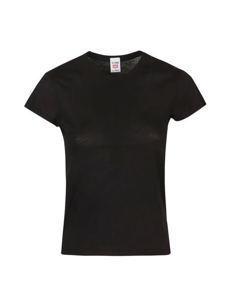 Koszulka slim fit Re/done czarna