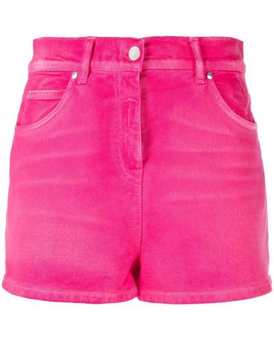 Trykt shorts Msgm rosa