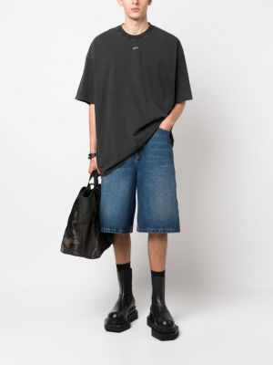 Szorty jeansowe relaxed fit Off-white