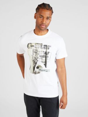 Hviezdne tričko G-star Raw biela