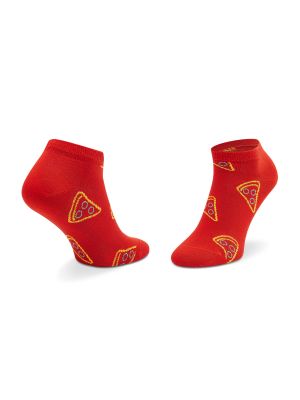 Nízké ponožky Happy Socks červené
