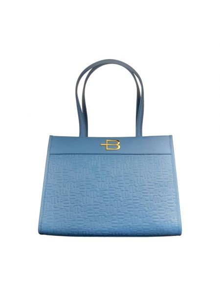 Shopper handtasche mit taschen Baldinini blau