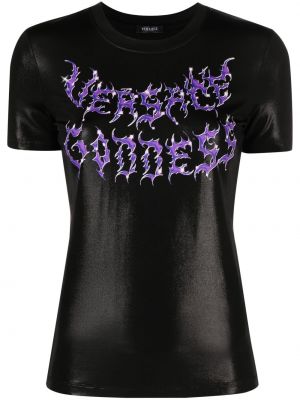 Raštuotas marškinėliai Versace