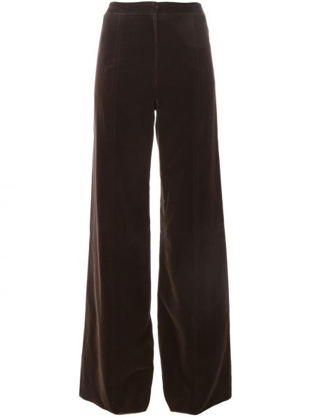 Kalhoty Emanuel Ungaro Pre-owned - Hnědá