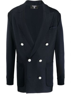 Lang blazer Balmain blå