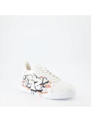 Sneakersy z nadrukiem Giuseppe Zanotti białe