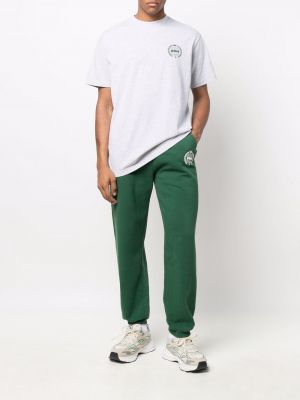 Spodnie sportowe z nadrukiem Sporty And Rich zielone