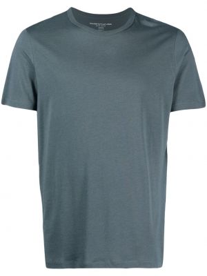 T-shirt con scollo tondo Majestic Filatures grigio