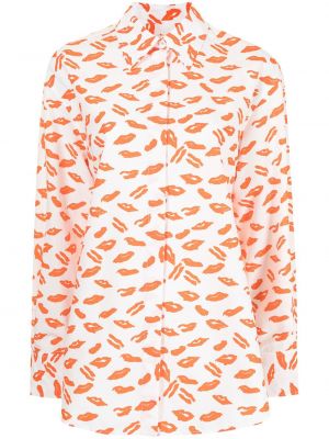 Camisa con estampado Portspure naranja