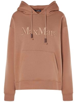 Chemise en coton à capuche en jersey 's Max Mara