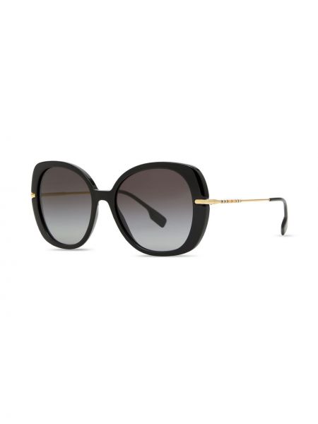 Oversize svītrainas saulesbrilles Burberry