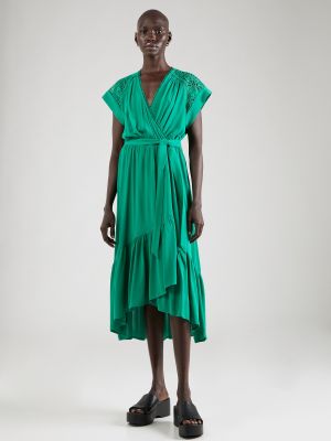 Коктейлна рокля Suncoo зелено
