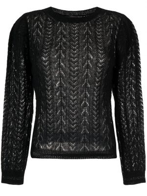 Пуловер Lorena Antoniazzi черно