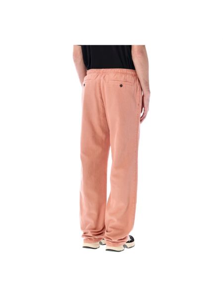 Pantaloni di cotone Palm Angels rosa