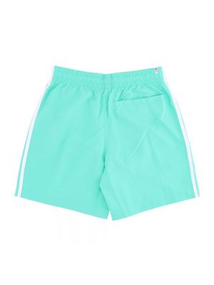 Gestreifte shorts Adidas grün