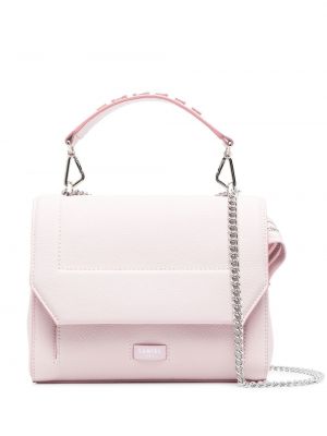 Leder shopper handtasche Lancel pink