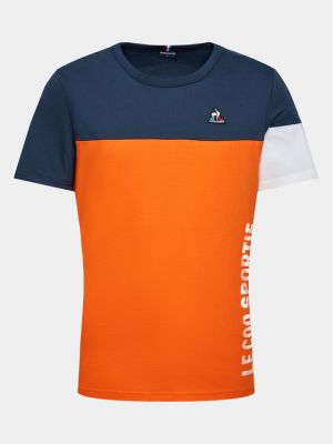 Majica Le Coq Sportif oranžna
