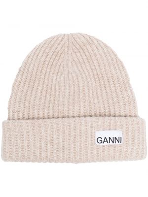 Mütze Ganni weiß
