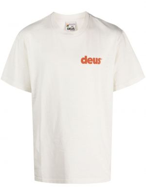 Тениска с принт с кръгло деколте Deus Ex Machina