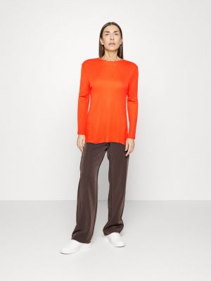 Рубашка с длинным рукавом Marks & Spencer оранжевая