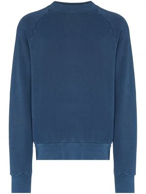 Bomull sweatshirt Les Tien blå