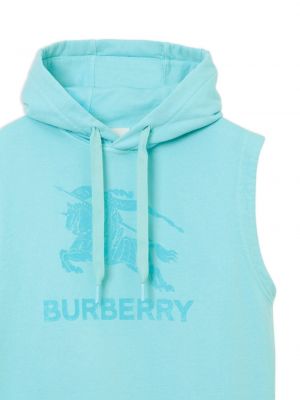 Ärmelloser hoodie Burberry blau