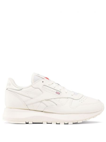 Klasik deri sneaker Reebok Classic Leather beyaz