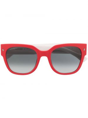 Oversize слънчеви очила Dsquared2 Eyewear червено