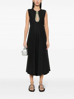 Sukienka z kryształkami Dorothee Schumacher czarna