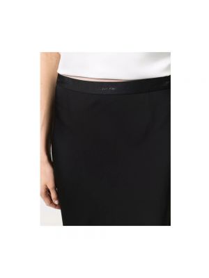Falda midi Calvin Klein negro