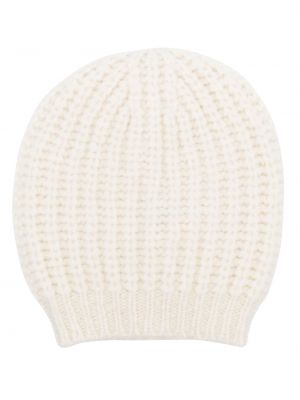 Pletený čepice Peserico bílý