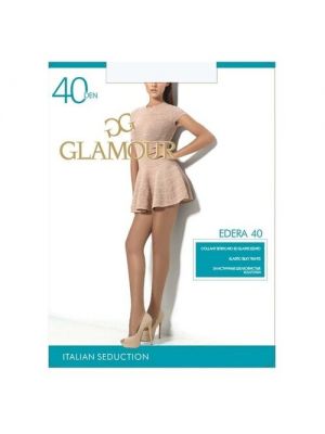 GLAMOUR Колготки женские GLAMOUR Edera 40 ден,  лёгкий загар (miele), размер 2 - Бежевый