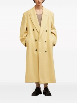 Kabát Ami Paris žlutý