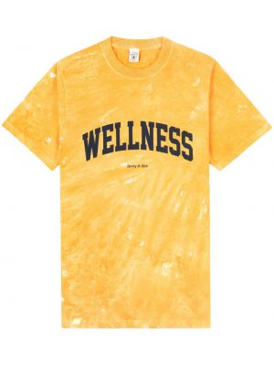T-shirt Sporty & Rich giallo