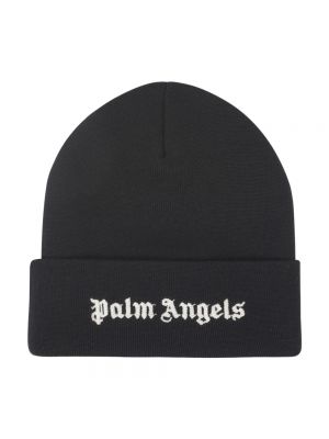 Czarna czapka Palm Angels