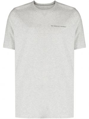 Bavlnené tričko Pop Trading Company sivá