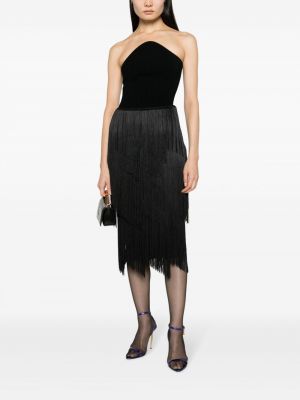 Midi sukně Tom Ford černé