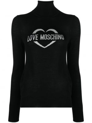 Pullover Love Moschino schwarz