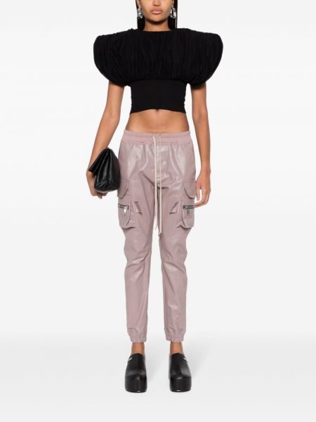 Relaxed fit crop top Rick Owens juoda