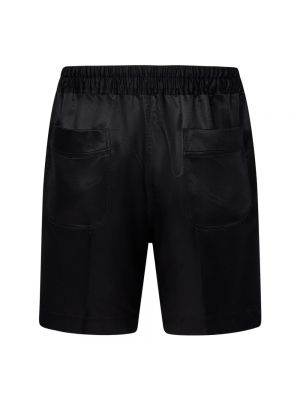 Pantalones cortos de seda Tom Ford negro