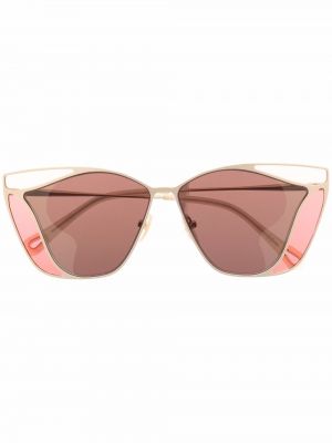 Overdimensjonert briller Chloé Eyewear gull