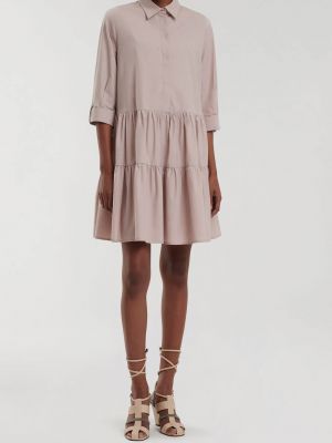 Платье-рубашка Fabiana Filippi розовое