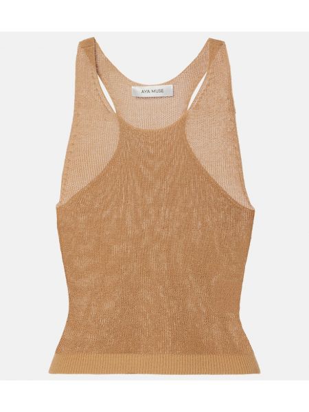 Tank top Aya Muse brun