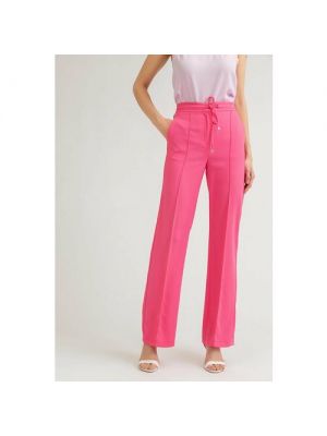 Розовые брюки свободного кроя Emka Fashion