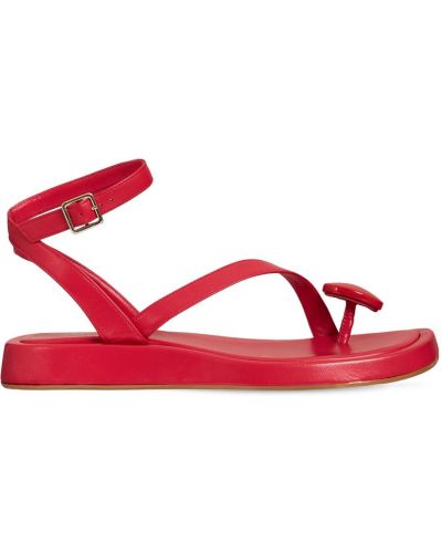 Sandály Gia Borghini červené