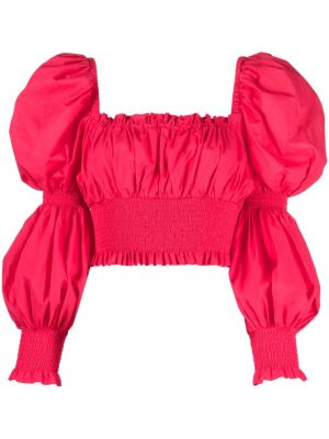 Bluzka bawełniana Charo Ruiz Ibiza różowa