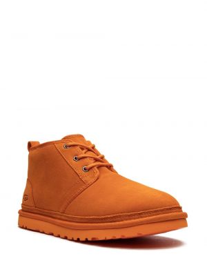 Nėriniuotos auliniai batai su raišteliais Ugg oranžinė