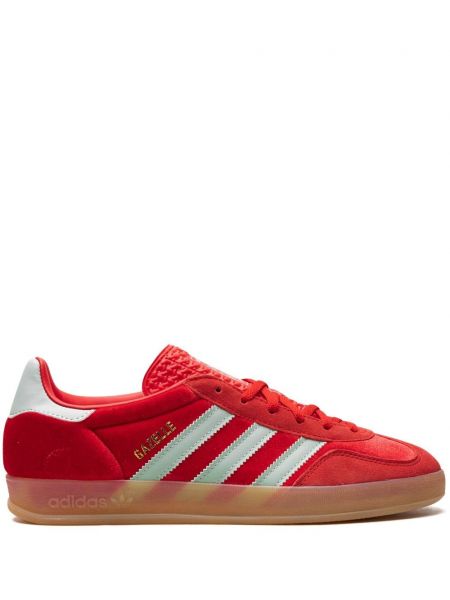 Fløjl sneakers Adidas Gazelle rød